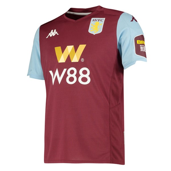 Trikot Aston Villa Heim 2019-20 Rote Fussballtrikots Günstig